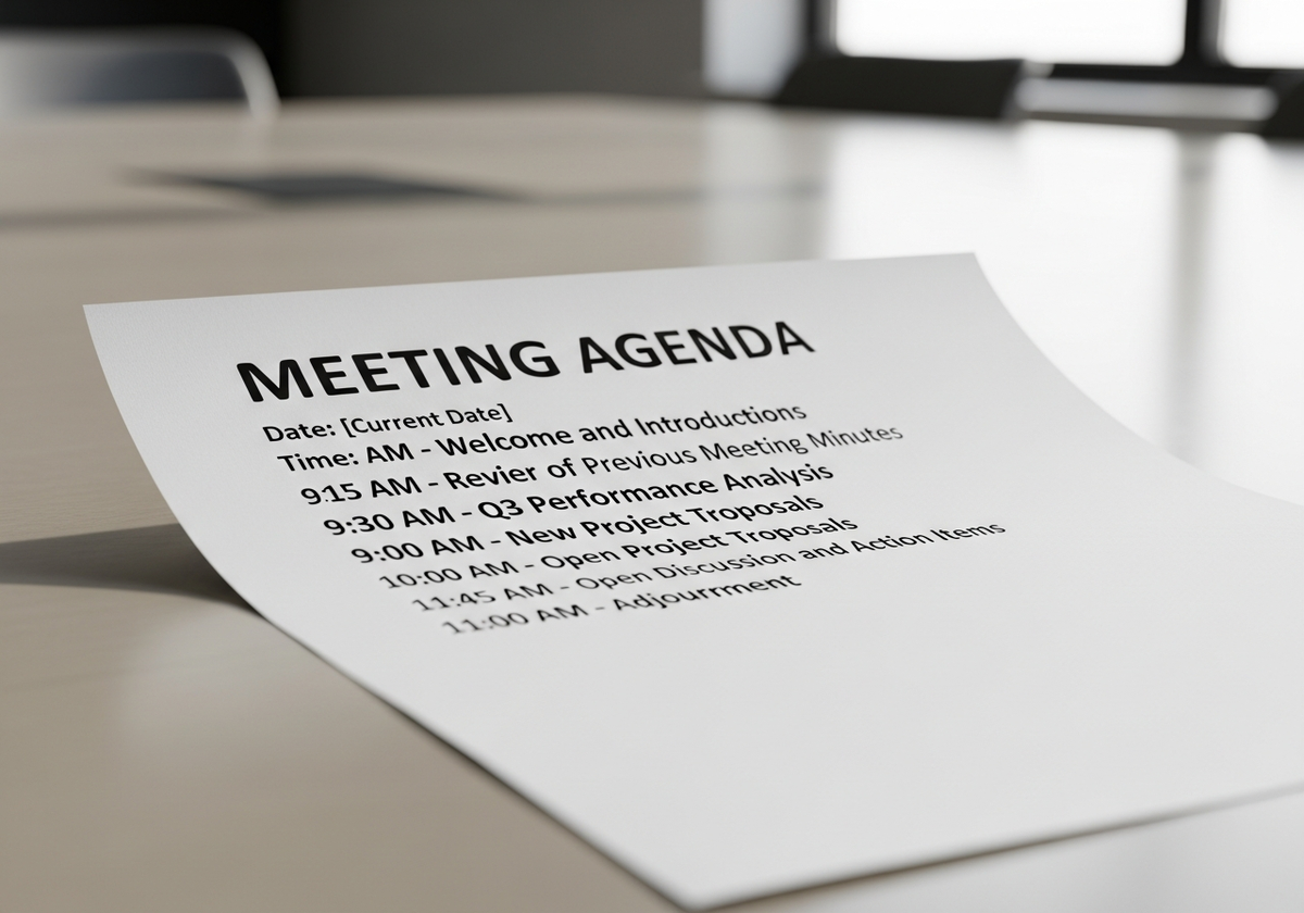 agenda