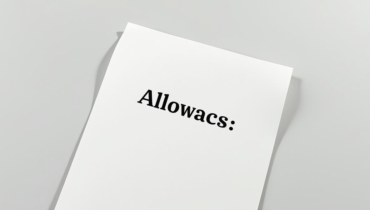 allowance