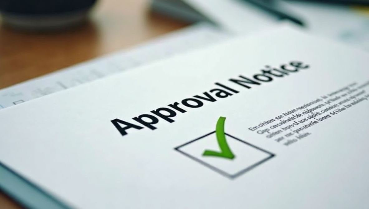 approval notice