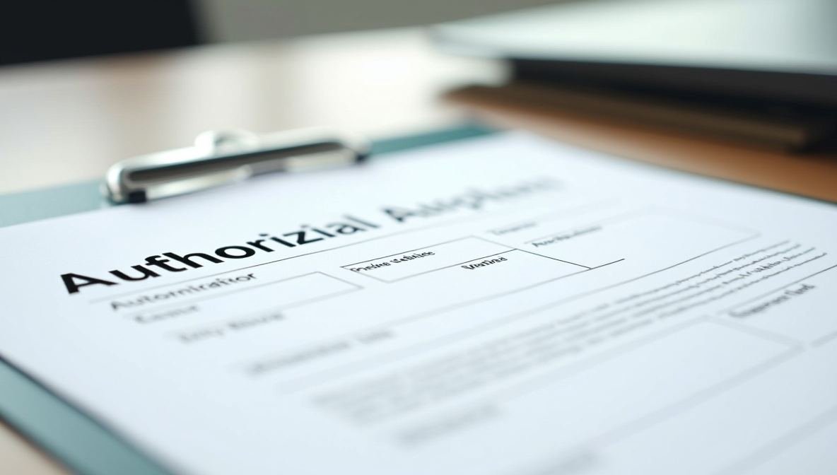 authorisation form