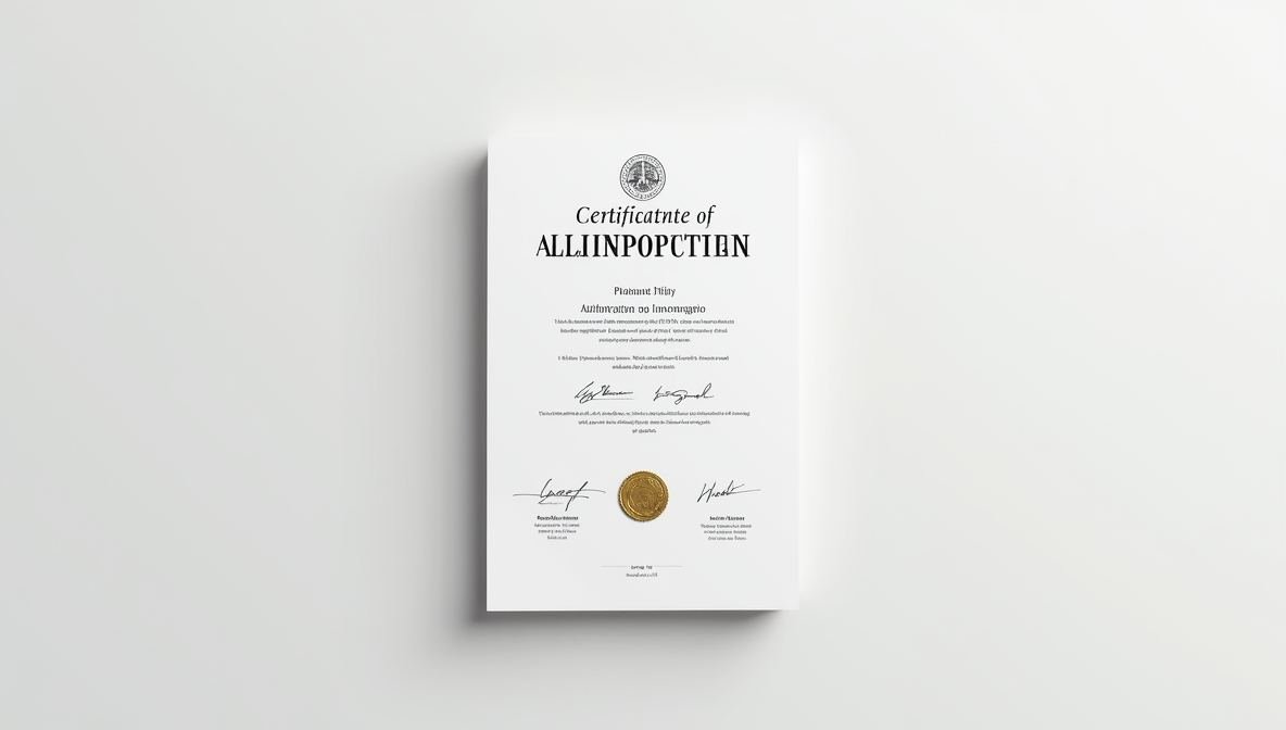certificate of incorporation