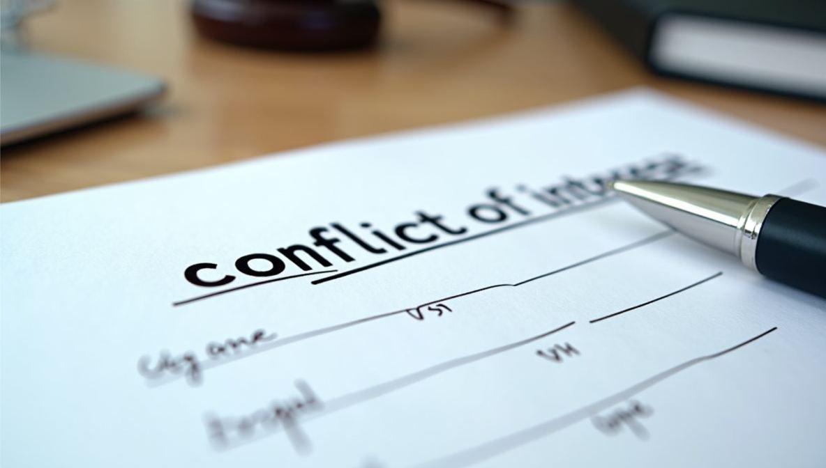 conflict of interest form