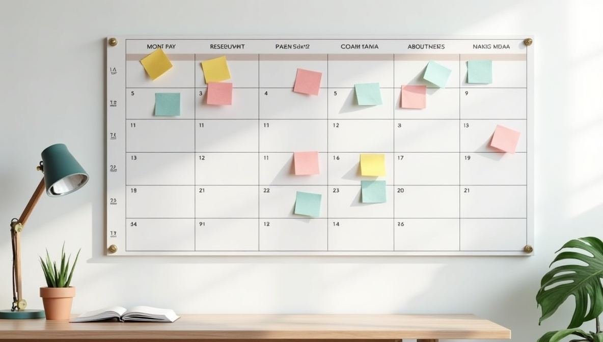 content calendar