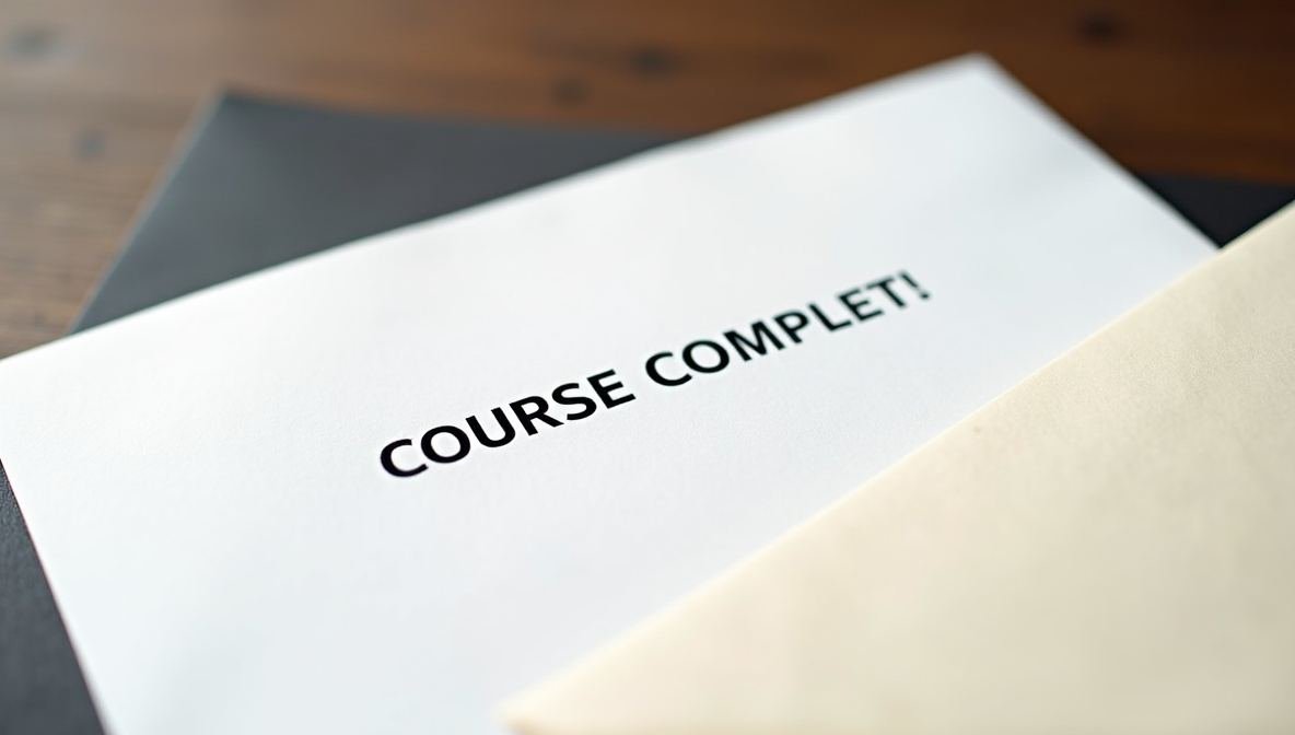 course completion letter