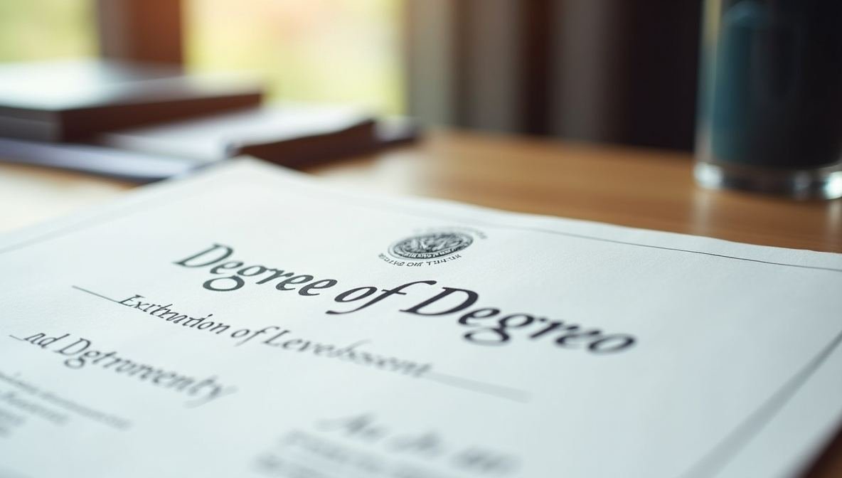 degree certificate