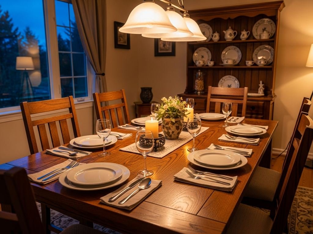 dinner table