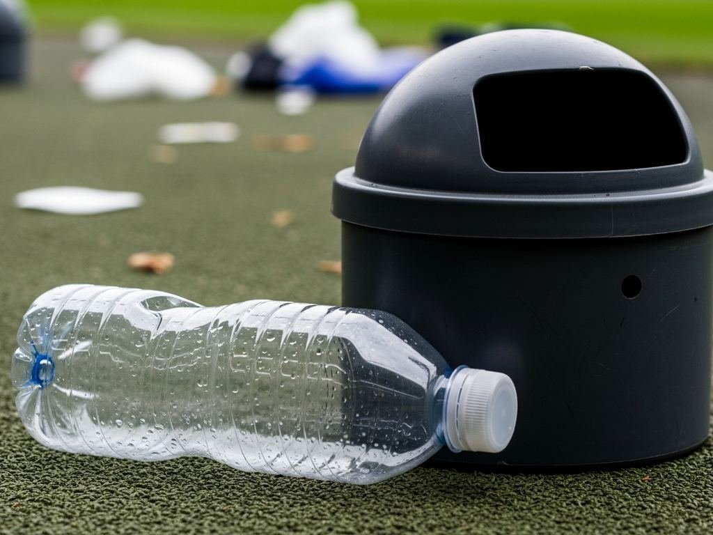 disposable water bottle