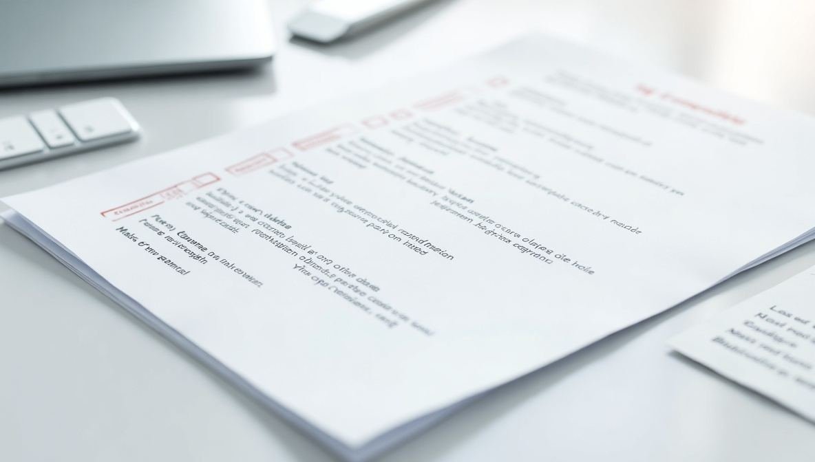 document checklist