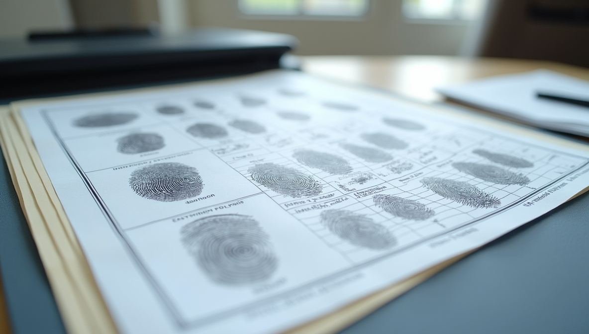 fingerprint record