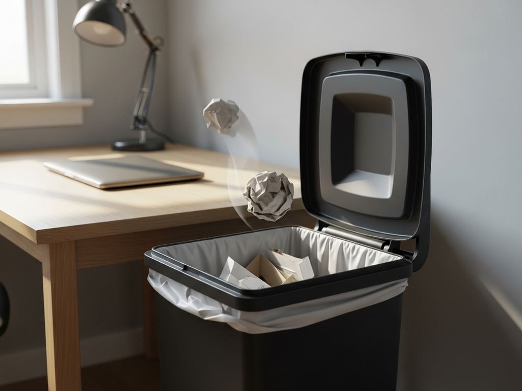 garbage can
