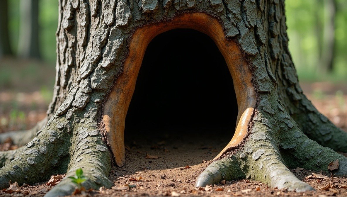hollow trunk