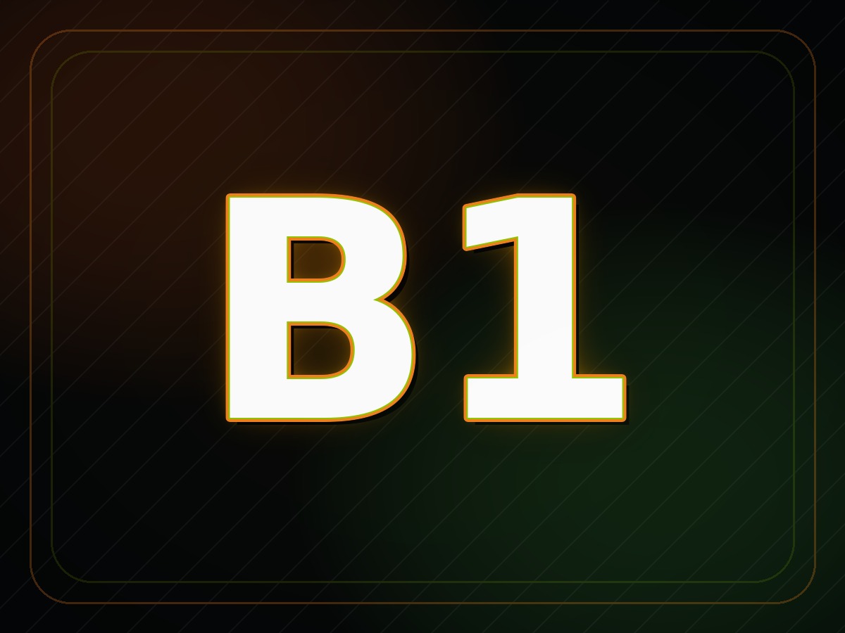 B1 Words