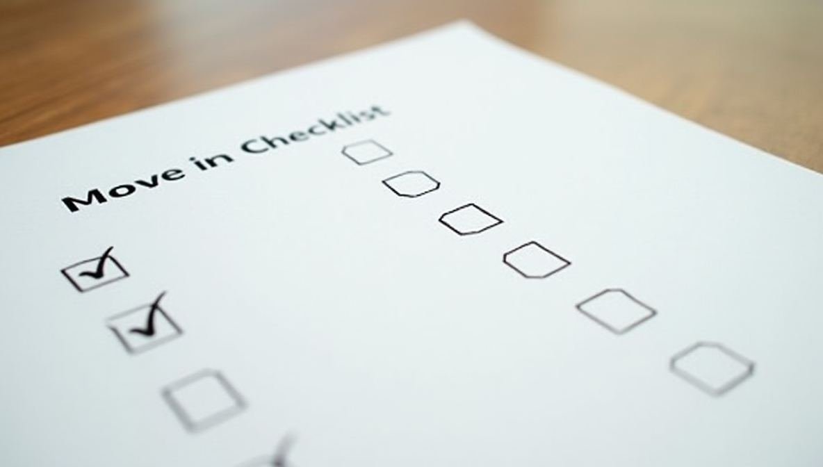 move-in checklist