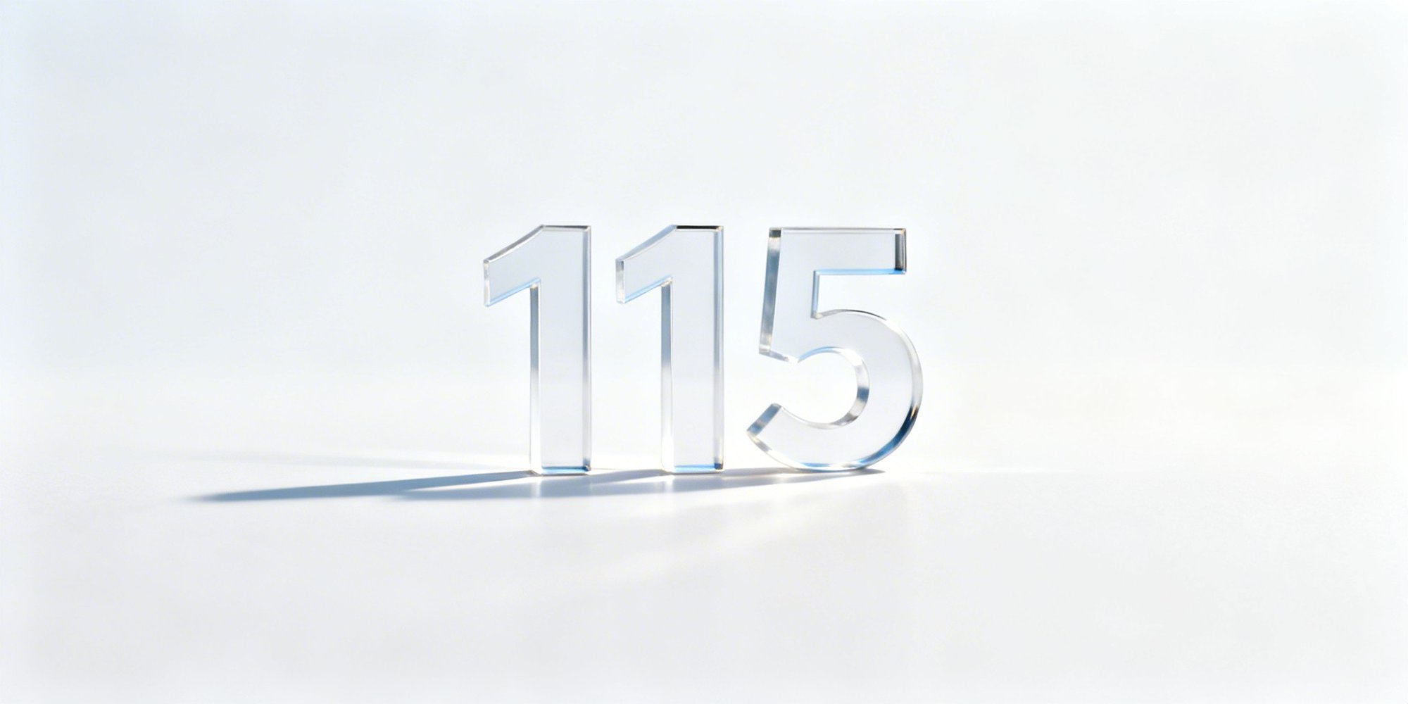 one hundred and fifteen