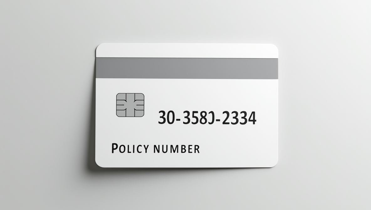 policy number