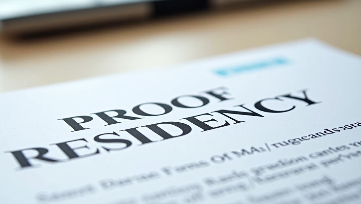 proof of residency
