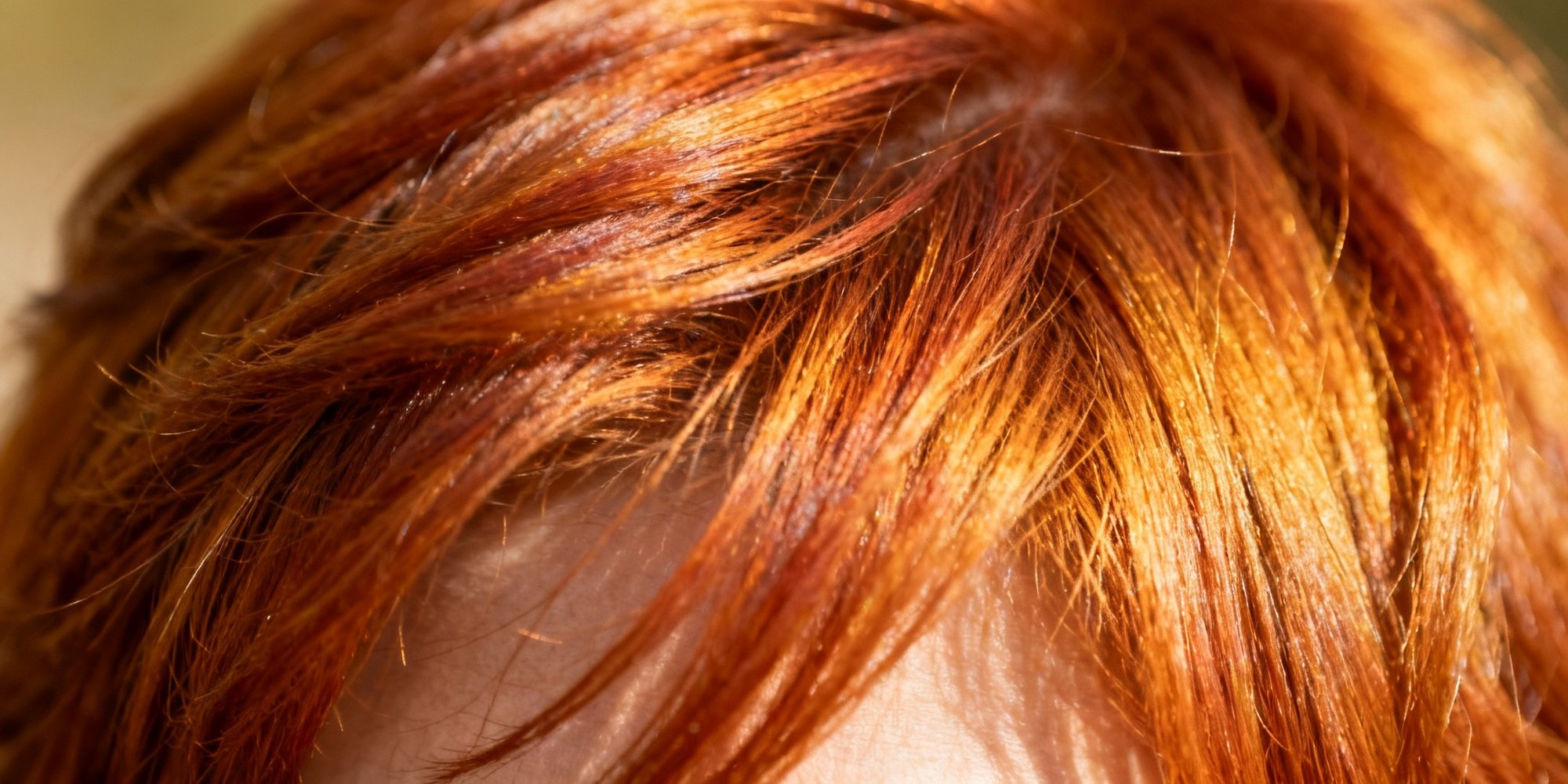 red hair