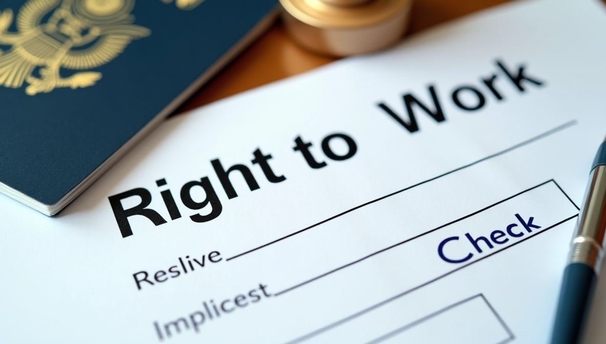 right to work check