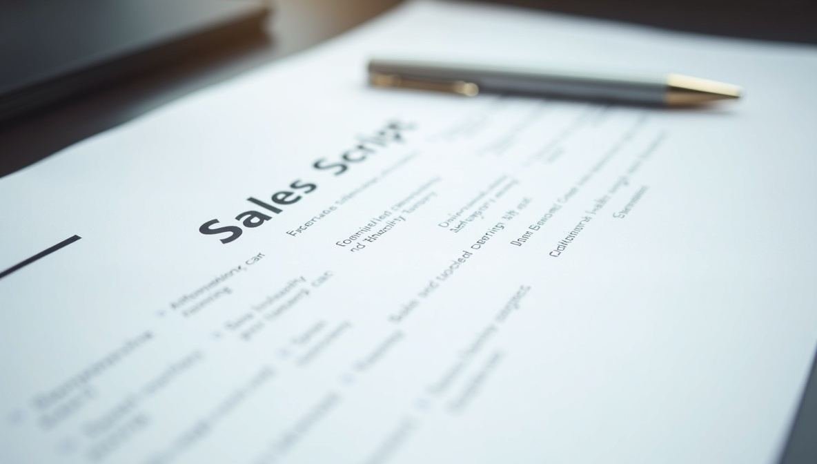 sales script