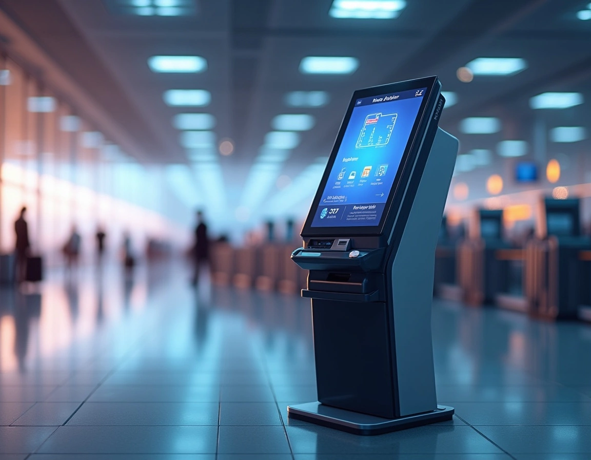 self check-in kiosk