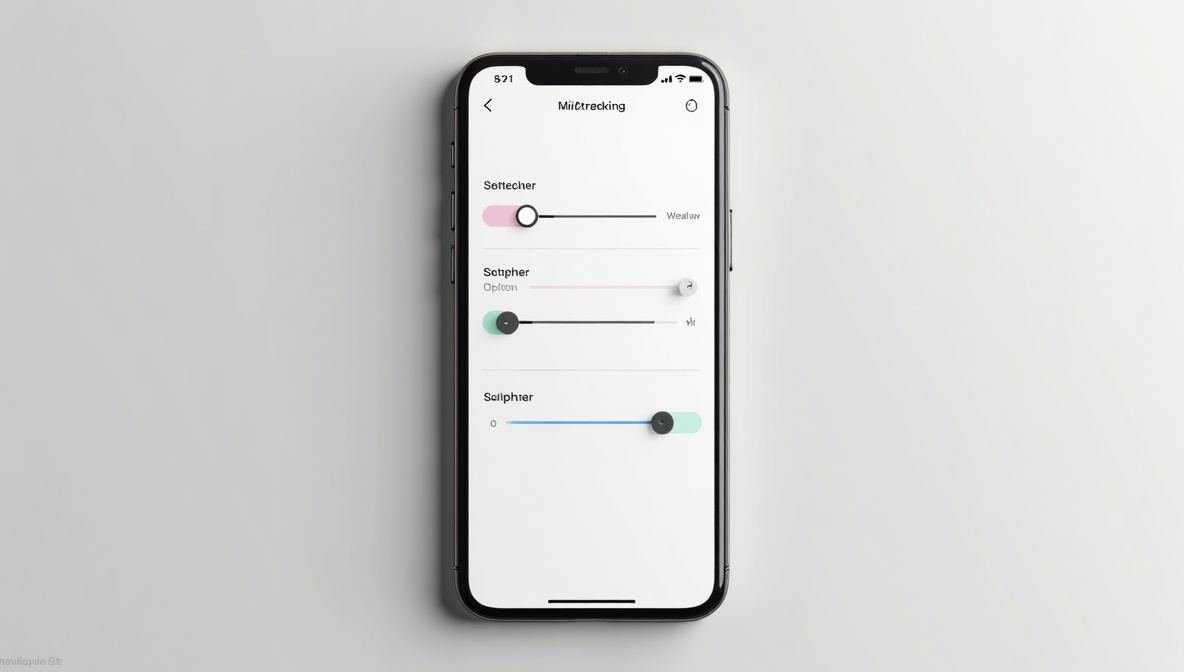 settings page