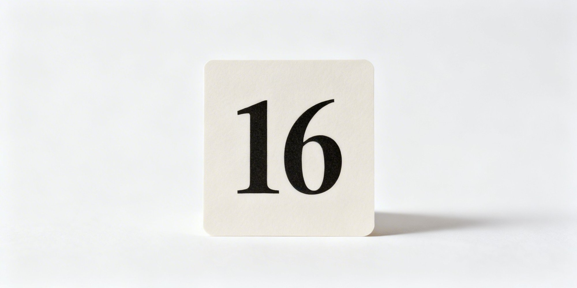 sixteen