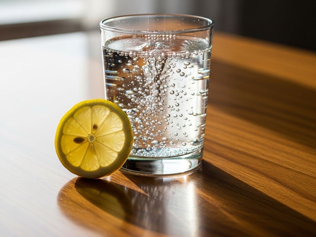 sparkling water