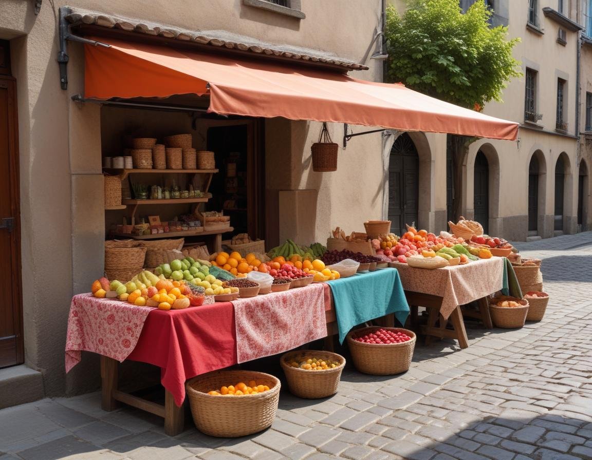 street market