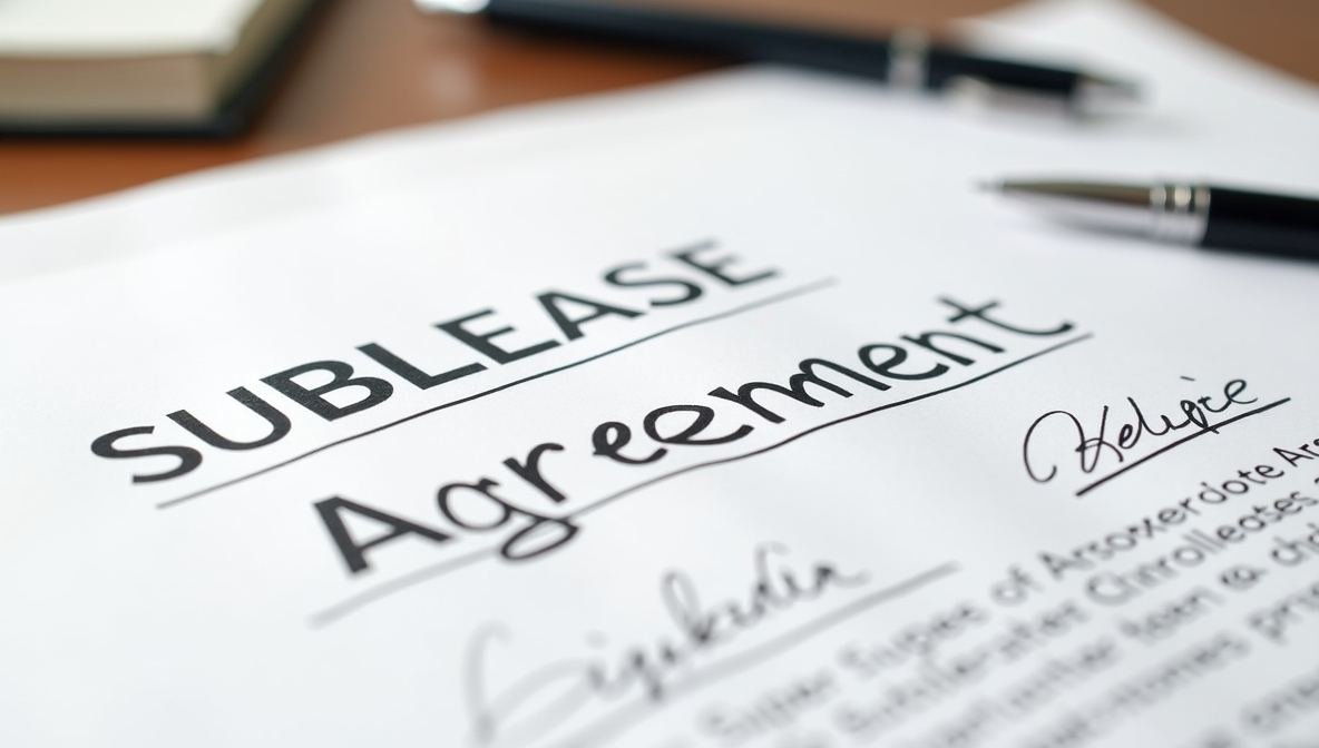 sublease agreement