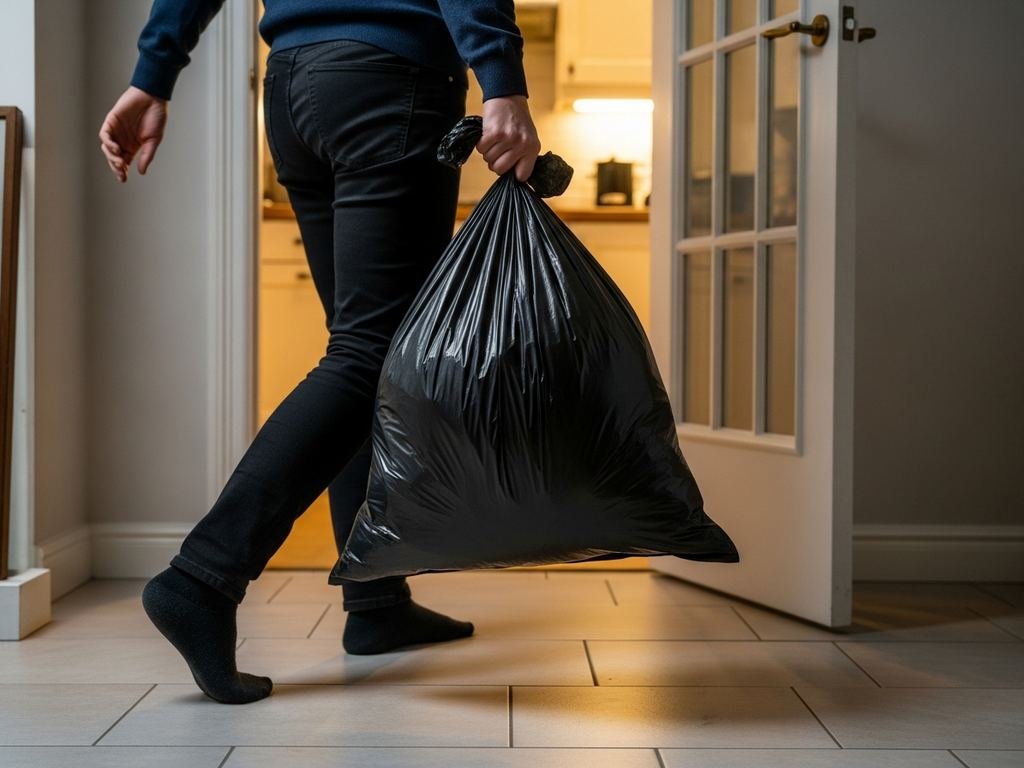 take the rubbish out