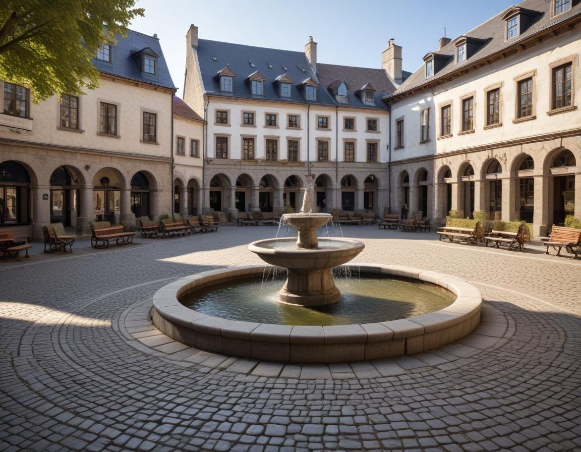 town square